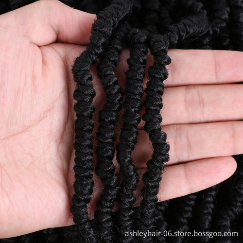 Julianna Bomb Twist Kids Hair Set School Fake Crochet Braid Braiding Hair Piece Extensions Kids Hair